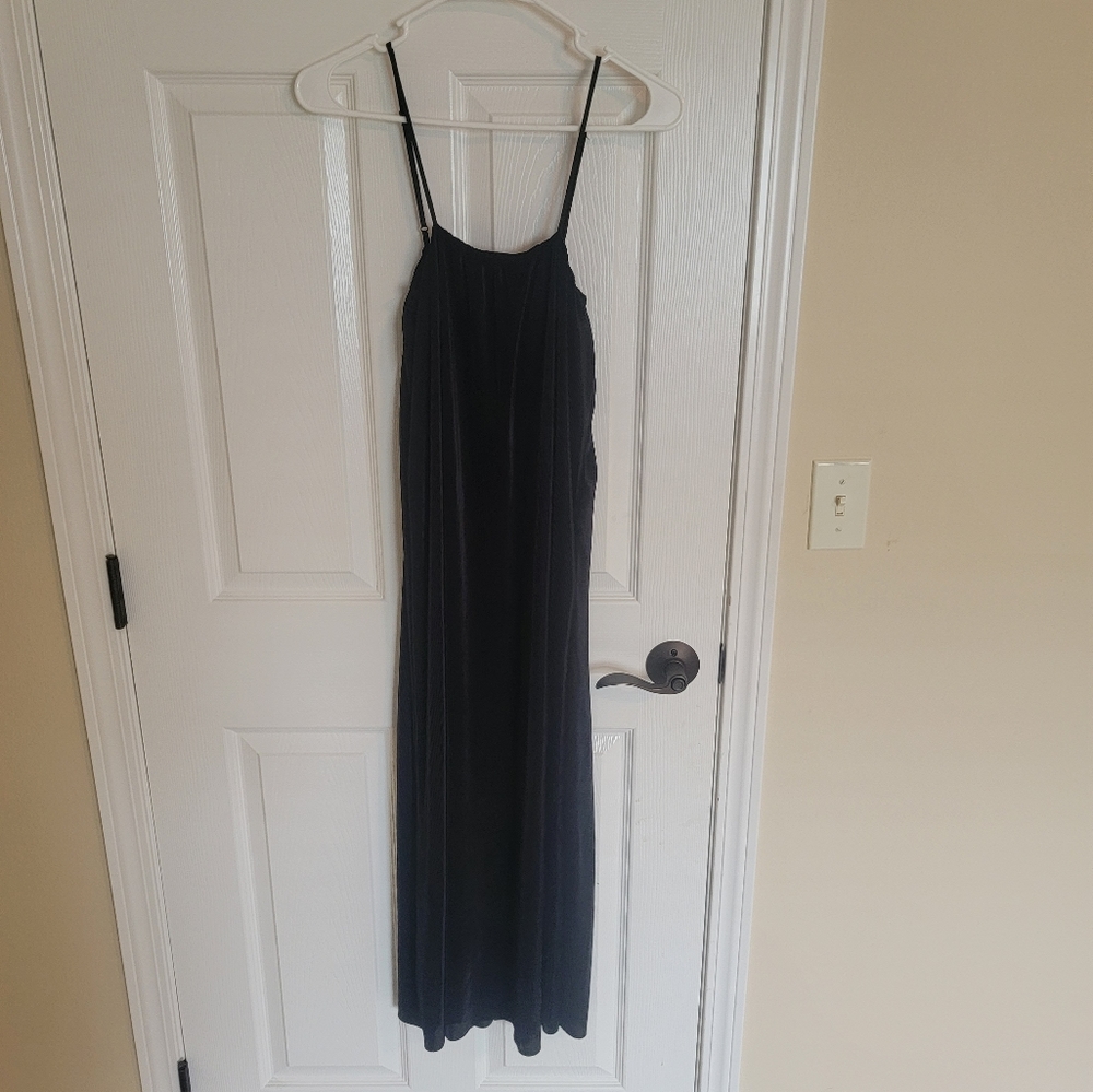 Velvet ribbed dress
